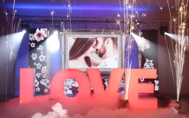 Ekran Led Telebim na Wesele