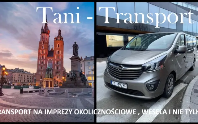 Tani Transport Weselny, rozwożenie gości.