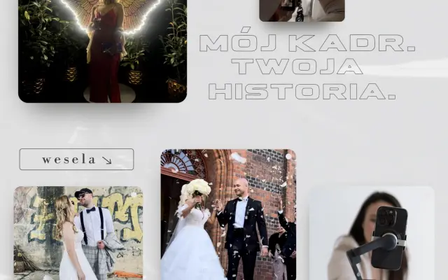Wedding Content Creator Szczecin – Nowoczesne filmy ślubne pełne emocji | Reels by Domka