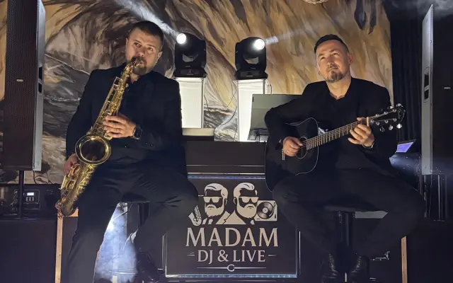 MADAM DJ&LIVE - Saksofon, gitara, akordeon, wodzirej !!!