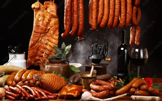 Wiejski stół - rzemieślnicze wyroby wędliniarskie